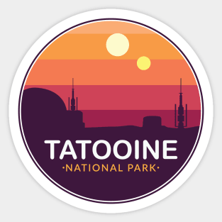 Tatooine National Park Sticker